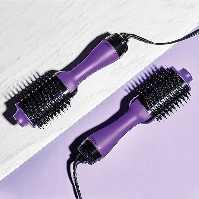 Alt view image 4 of 4 - Revlon One-Step Hair Dryer & Volumizer Hot Air Brush, Purple Blow Dryer