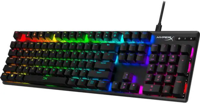 Alt view image 3 of 20 - HyperX Alloy Origins - Mechanical Gaming Keyboard - HX Red - US Layout