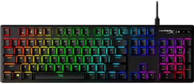 Alt view image 2 of 20 - HyperX Alloy Origins - Mechanical Gaming Keyboard - HX Red - US Layout