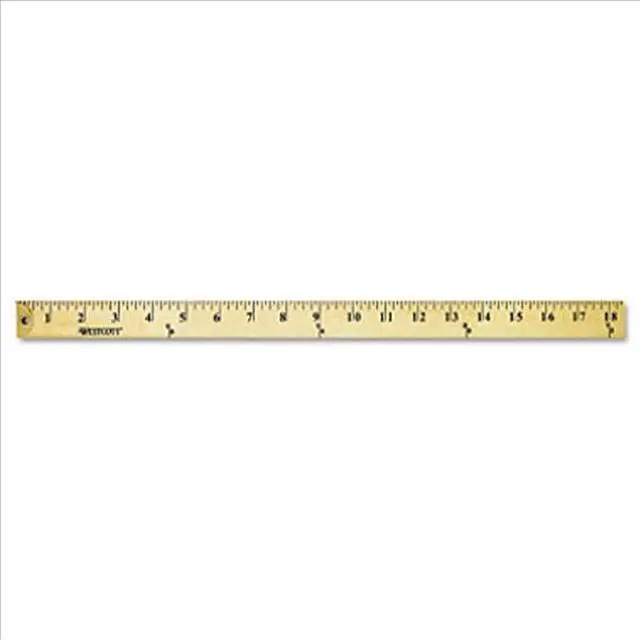 Alt view image 2 of 13 - Westcott Wood Yardstick with Metal Ends 36" 10425