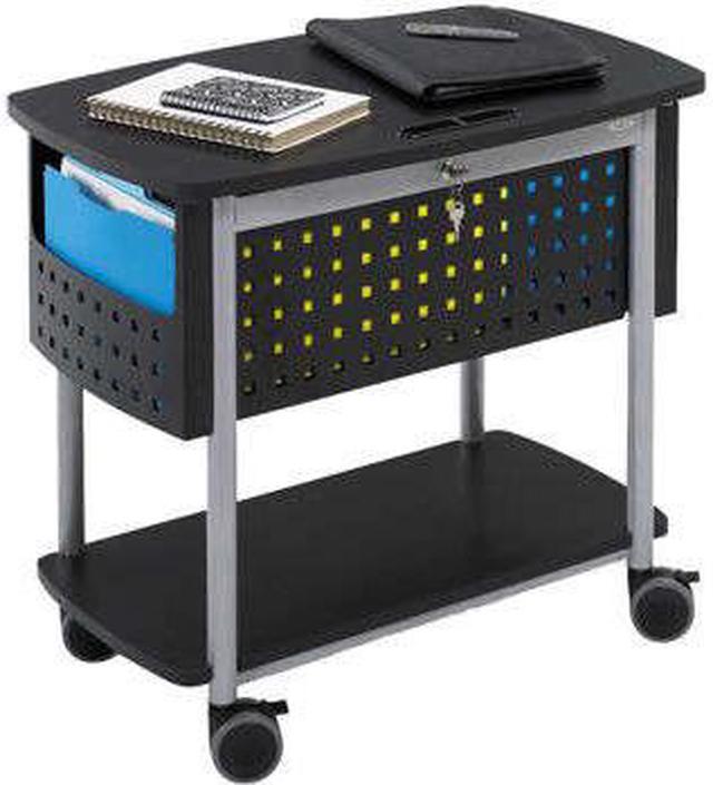 Alt view image 3 of 20 - Safco Scoot Mobile File 29-3/4w x 18-3/4d x 27h Black/Silver 5370BL