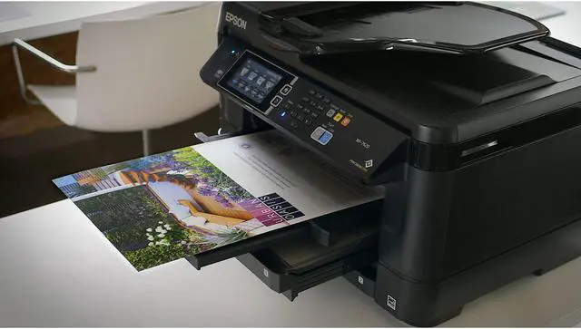 Alt view image 6 of 19 - Epson WorkForce WF-7620 4800 x 2400 dpi Ethernet/USB/WIFI All-in-One Inkjet Printer