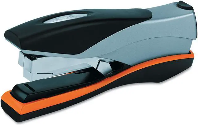 Alt view image 2 of 13 - Swingline - Optima Desktop Staplers, Full Strip, 40-Sheet Capacity - Silver/Black/Orange