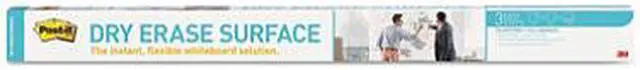 Main image of 3M Post It 8x4 Dry Erase Surface 8ft X 4ft Whiteboard Surface