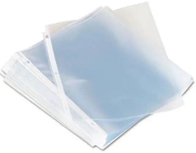 Main image of Universal Top-Load Poly Sheet Protectors, Standard, Letter, Clear, 100ct.