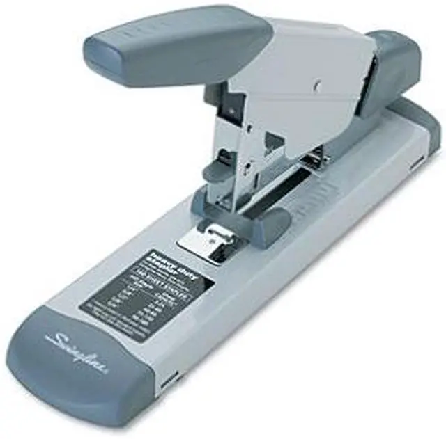 Main image of Swingline - Deluxe Heavy-Duty Stapler, 160-Sheet Capacity - Platinum