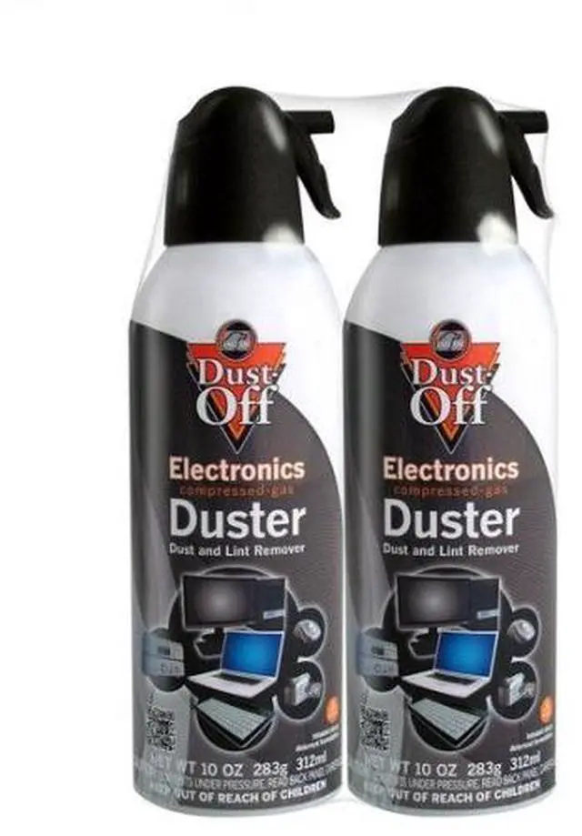 Alt view image 6 of 6 - Dust-Off Compressed Gas Duster - 4 Pack