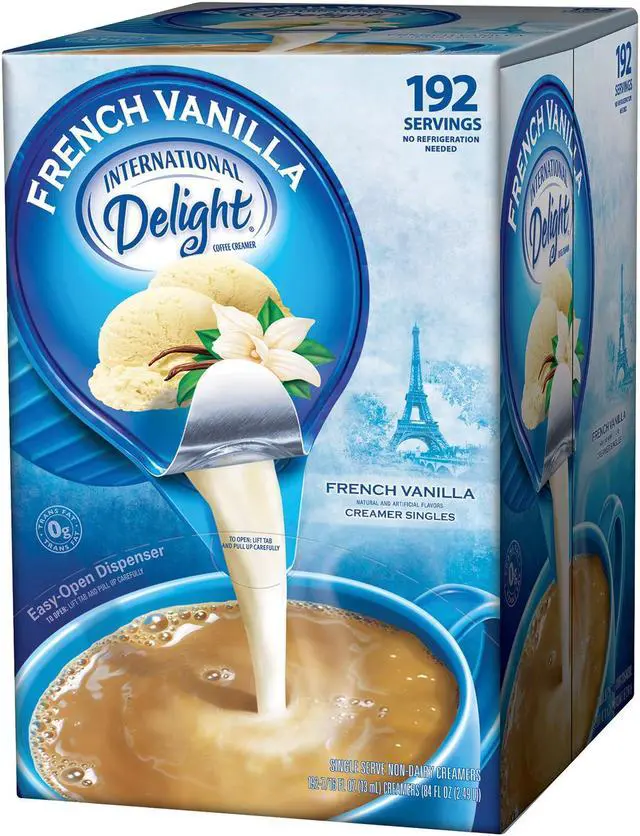 Alt view image 4 of 9 - International Delight French Vanilla Creamer 192ct