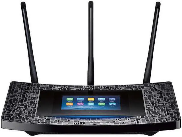 Alt view image 9 of 20 - TP-LINK Touch P5 Wireless AC1900 Touch Screen Gigabit Router