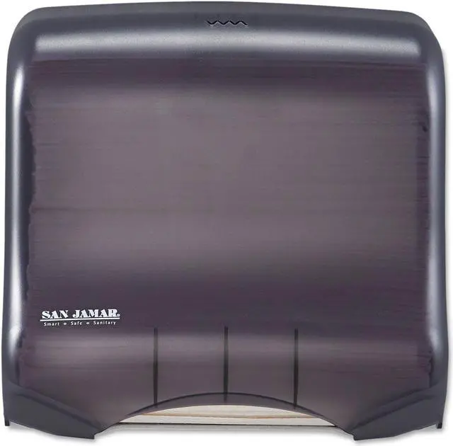 Alt view image 3 of 6 - San Jamar SJMT1750TBK C-Fold Towel Dispenser- 11-.50in.x6in.x11-.50in.- Black-Pearl