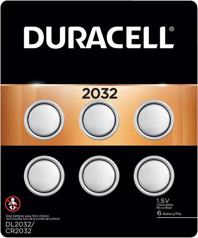 Alt view image 2 of 2 - Duracell Coin Button 2032 Batteries 6 Count