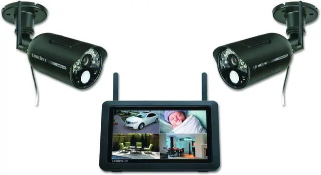 Alt view image 4 of 16 - Uniden Guardian UDR777HD Security Camera w/ HD Monitor