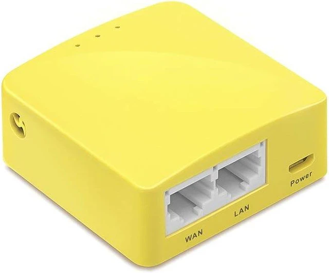 Main image of GL.iNet GL-MT300N-V2 Mini Travel Router, Repeater Bridge, 300Mbps High Performance, 128MB RAM, OpenVPN Client, Tor Compatible