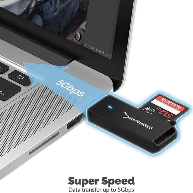 Alt view image 6 of 7 - SABRENT USB 3.0 Micro SD and SD Card Reader (CR-T2MS)