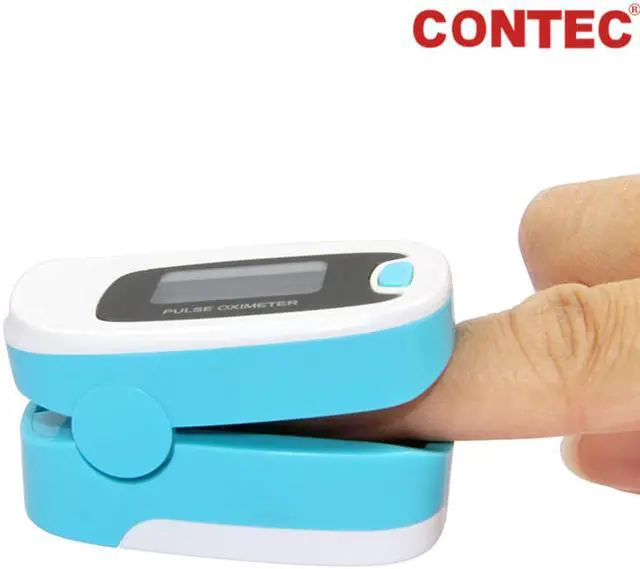 Alt view image 7 of 7 - OLED Finger tip Pulse Oximeter SpO2 Blood Oxygen Meter Sensor  Tester Heart Rate Patient Monitor CONTEC
