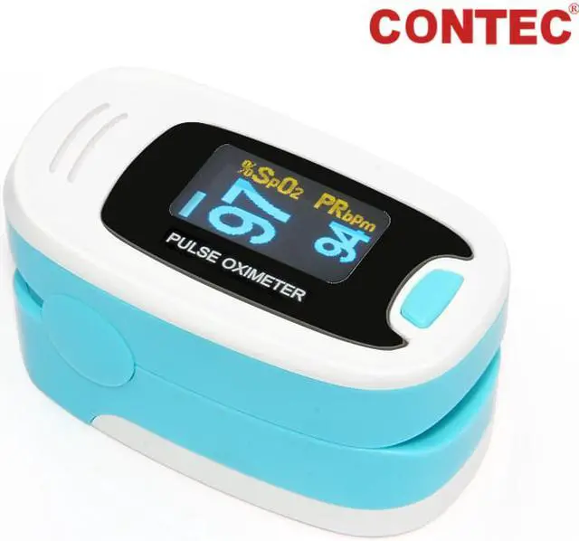 Alt view image 5 of 7 - OLED Finger tip Pulse Oximeter SpO2 Blood Oxygen Meter Sensor  Tester Heart Rate Patient Monitor CONTEC