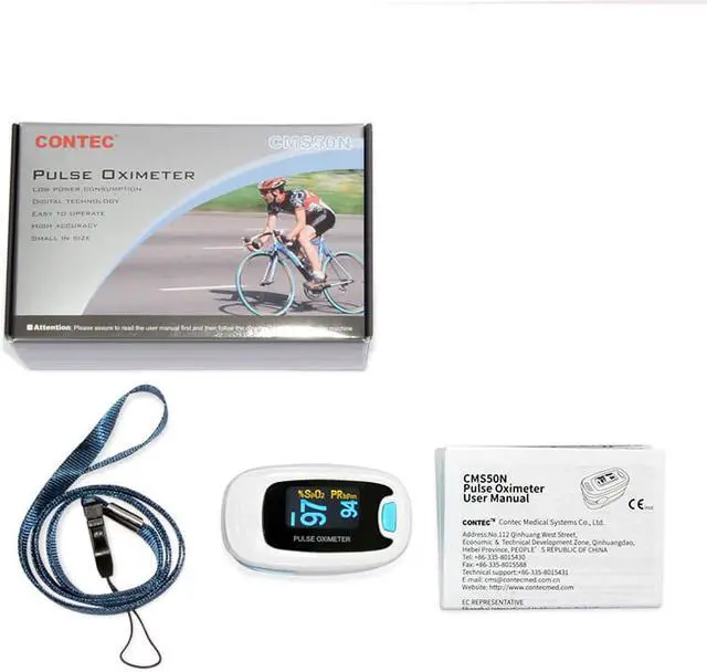Alt view image 7 of 7 - hot sale Fingertip Pulse Oximeter Blood Oxygen Meter Sensor SpO2 PR Heart Rate Patient monitor OLED