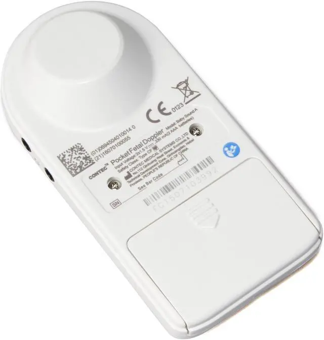Alt view image 4 of 5 - CONTEC Prenatal Fetal Doppler,BABY SOUND A Baby heart rate Monitor,Free Gel.For prengnant after 12 weeks,FDA/CE