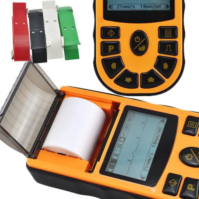 Alt view image 4 of 7 - CONTEC ECG80A Hand-held Digital Single Channel Electrocardiograph + Free Software