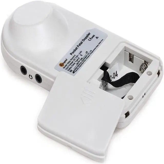 Alt view image 4 of 4 - CONTEC  Babysound B Fetal doppler with LCD display,Baby heart rate Monitor,Free earphone.Pink Color.