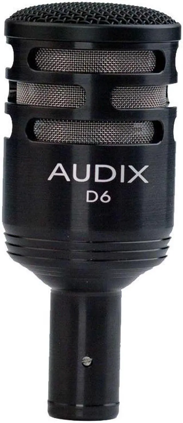 Alt view image 2 of 20 - Audix D6 Kick Drum Microphone - Black