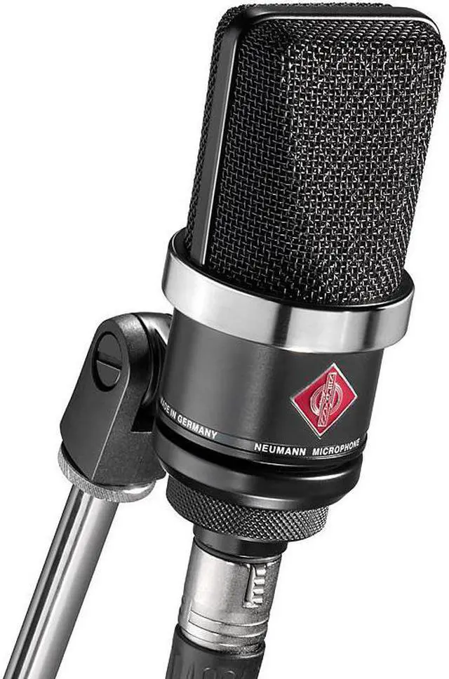 Alt view image 2 of 16 - Neumann TLM 102 Transformerless Cardioid Condenser Mic w/Mount (Black)
