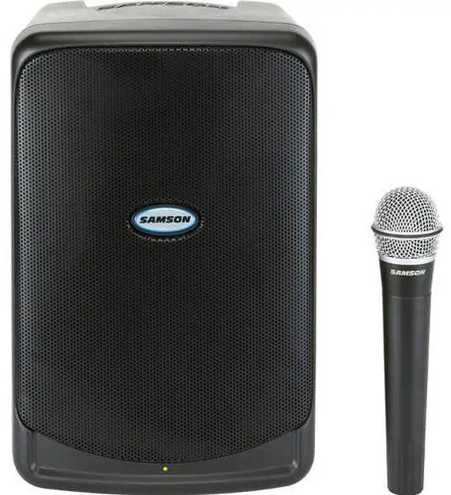 Alt view image 5 of 10 - Samson XP40iw Portable PA System w/ Microphone