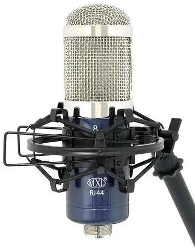Alt view image 4 of 13 - MXL R144 Ribbon Microphone with Shockmount & Case