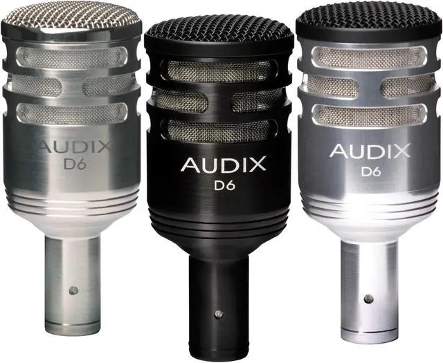 Alt view image 3 of 20 - Audix D6 Kick Drum Microphone - Black