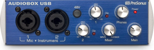 Alt view image 5 of 9 - PreSonus AUDIOBOX-USB 2-Ch USB Audio Interface USB Audio Interface