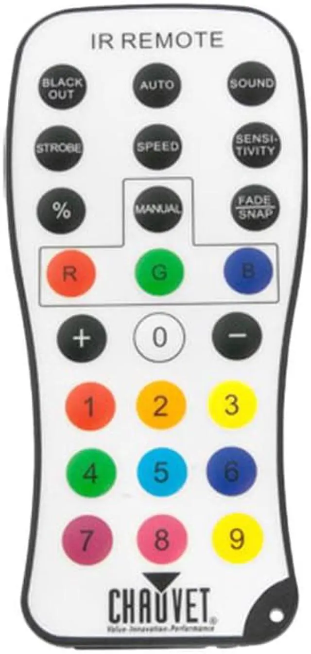 Alt view image 2 of 19 - Chauvet IRC-6 Remote