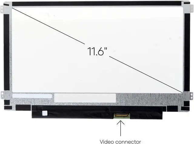 Alt view image 6 of 7 - LCDBros Replacement Screen For Acer NX.GKQEK.006 30 Pins HD 1366x768 Glossy LED LCD With Tools