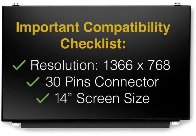 Alt view image 3 of 7 - LCDBros Replacement Screen For Toshiba Satellite C55T-B5349 HD 1366x768 Glossy LCD LED Display With Tools