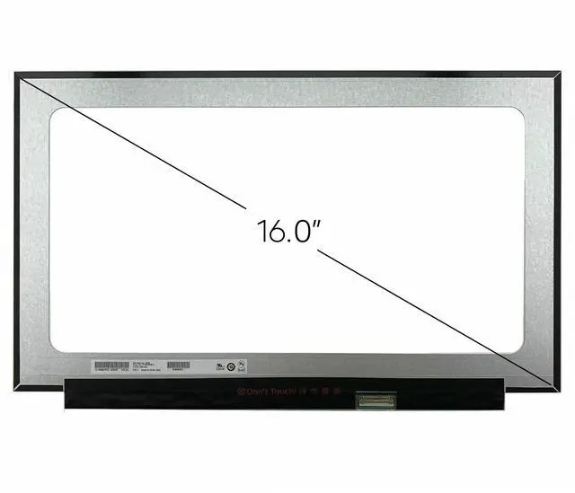 Alt view image 6 of 6 - LCDBros Replacement Screen For HP OMEN 16-XF0033DX 40 Pins FHD 1920x1080 Matte LED LCD With Tools & Tape