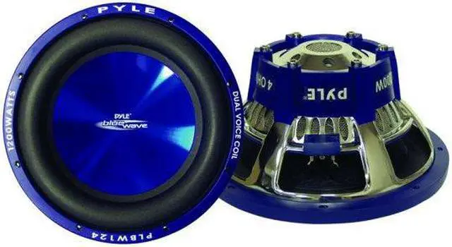 Alt view image 3 of 20 - PYLE PLPW10D Pyle 10 Woofer 500W RMS/1000W Max Dual 4 Ohm Voice Coils