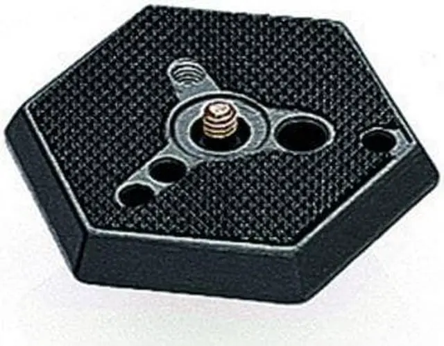 Alt view image 2 of 9 - Manfrotto 030-14 Hexagonal Quick Release Plate with 1/4"-20 Screw