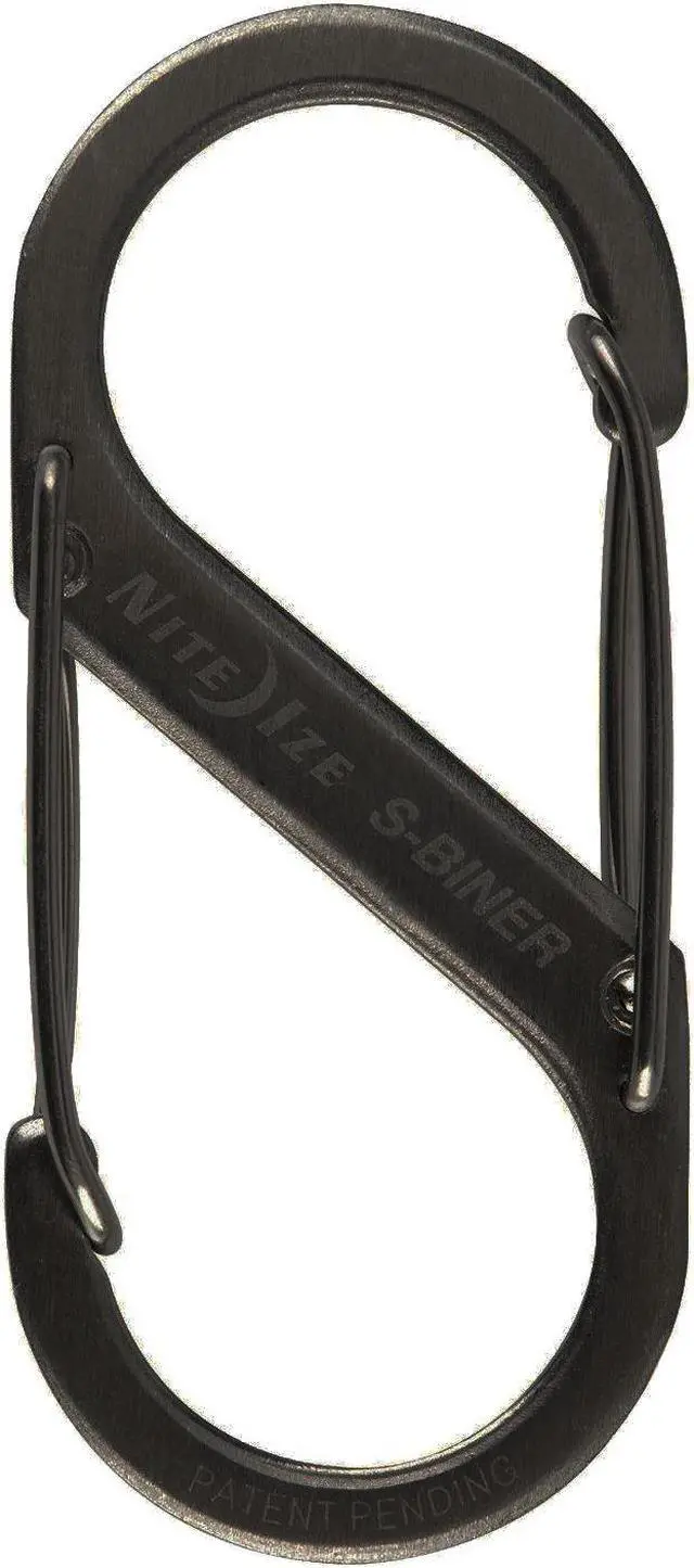 Alt view image 14 of 18 - NITE IZE SB3-03-01 Double Gated Carabiner,2-5/8 In.,Black