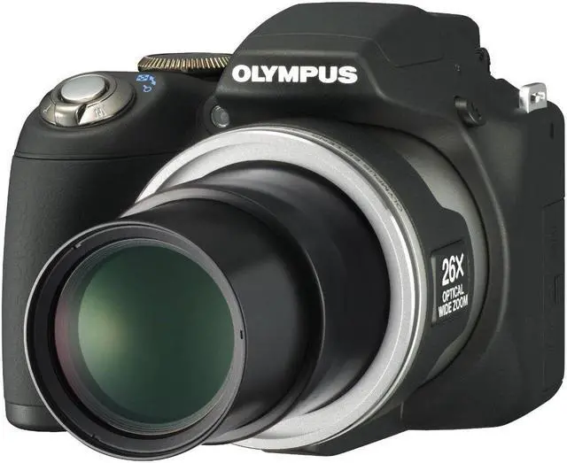 Alt view image 4 of 6 - OLYMPUS SP-590UZ Black 12.0 MP 26X Optical Zoom 26mm Wide Angle Digital Camera