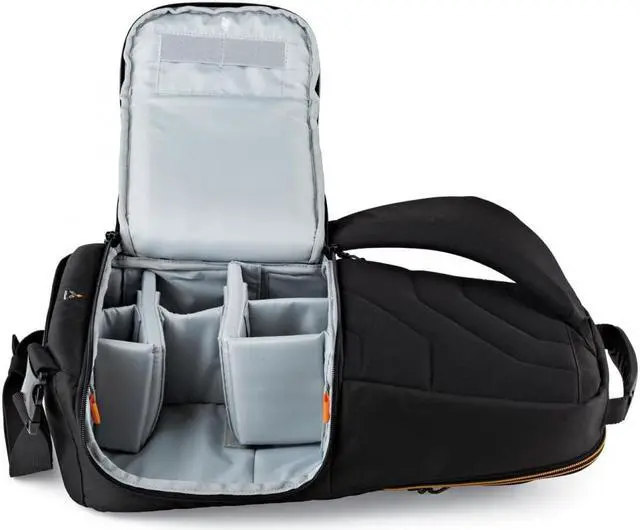 Alt view image 11 of 20 - Lowepro Slingshot Edge 250 AW DSLR Camera Sling Backpack Case (Black)