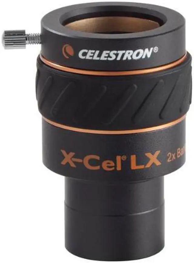 Alt view image 3 of 17 - Celestron 93529 X-Cel LX 2x Barlow Lens - 1.25 in.