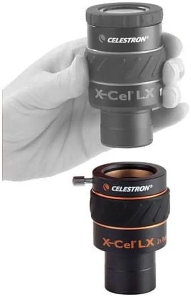 Alt view image 4 of 17 - Celestron 93529 X-Cel LX 2x Barlow Lens - 1.25 in.