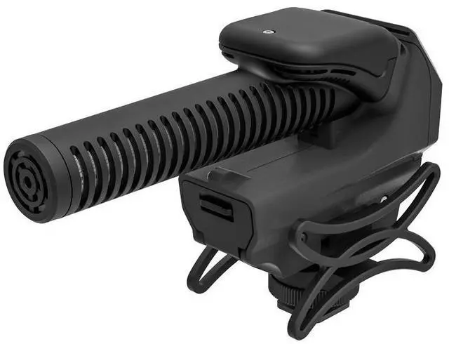 Main image of Azden SMX-15 AA Powered Shotgun Video Microphone, Black (SMX-15)