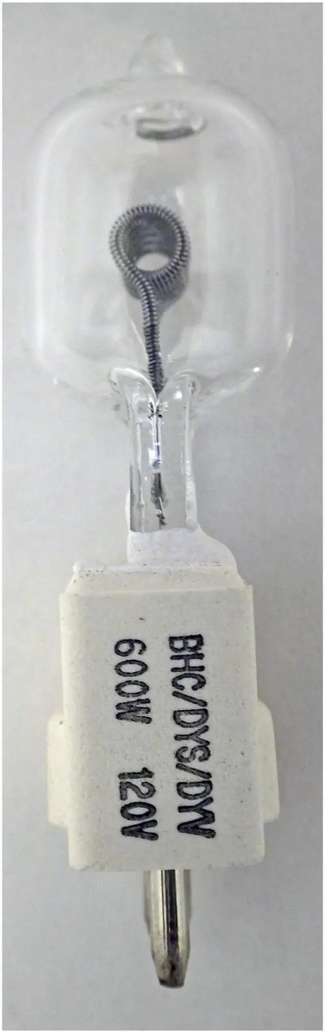 Alt view image 4 of 7 - OSRAM DYS/BHC/DYV 600w 120v GZ9.5 3200k Single Ended Halogen Light Bulb