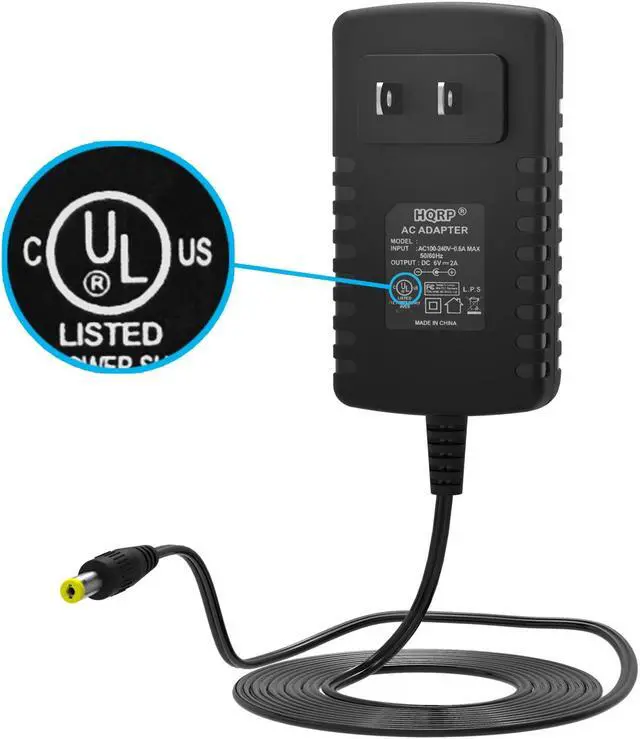 Alt view image 2 of 6 - HQRP AC Power Adapter for A&D LifeSource UA-631 / UA-767 / UA-767T / UA-767TL / UA-767PV / UA-767PVL / UA-767PVS / UA-789AC Blood Pressure Monitor plus HQRP Euro Plug Adapter