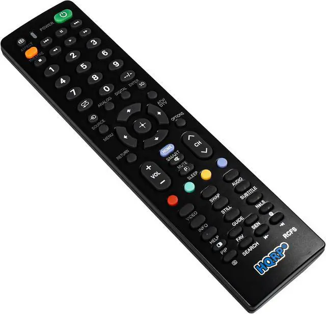 Alt view image 4 of 7 - HQRP Remote Control Compatible with Sony KDL-40S2000 KDL-40S20001 KDL-40S2010 KDL-40S20L1 KDL-40S2400 KDL-40S3000 LCD LED HD TV Smart 1080p 3D Ultra 4K Bravia