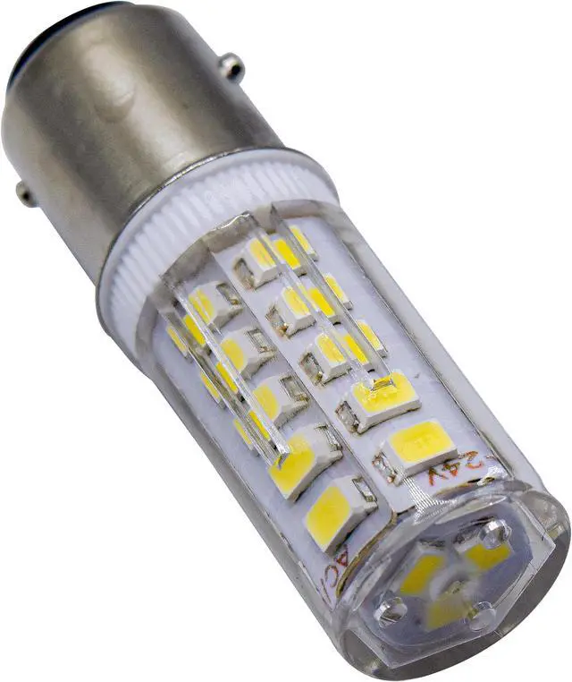 Alt view image 6 of 7 - HQRP BAY15d 24LED SMD2835 Cool White Light Bulb Compatible with Aqua Signal Series 40, 41, 42,& 50 / Hella 2984 and Perko 200 Fixtures 12-24V DC Replacement