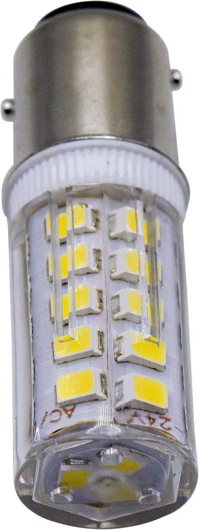 Alt view image 7 of 7 - HQRP BAY15d 24LED SMD2835 Cool White Light Bulb Compatible with Aqua Signal Series 40, 41, 42,& 50 / Hella 2984 and Perko 200 Fixtures 12-24V DC Replacement