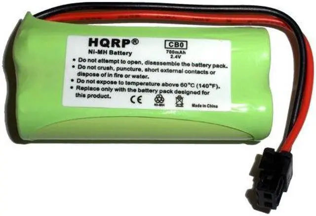 Alt view image 2 of 3 - HQRP Battery for Uniden BT1002 BT1008 BT1016 BT1021 BT1025 plus HQRP Coaster