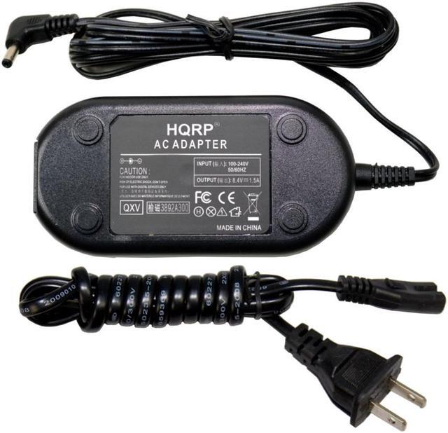 Alt view image 2 of 3 - HQRP AC Power Adapter / Charger for Canon CA-570, CA-570K Replacement for Canon Optura , Elura , MV , MVX Series Cameras plus HQRP Euro Plug Adapter