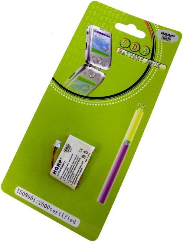 Alt view image 2 of 3 - HQRP Battery for Plantronics Savi Office WH300 / WH350 Headset + HQRP Coaster